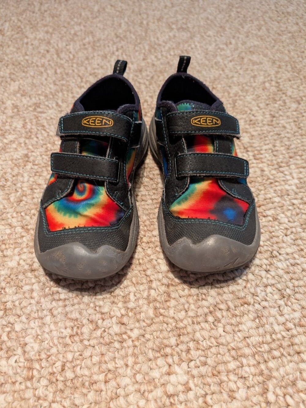 Keen toddler shoes, size 12T. Tie dye. Multi color. - Picture 2 of 11